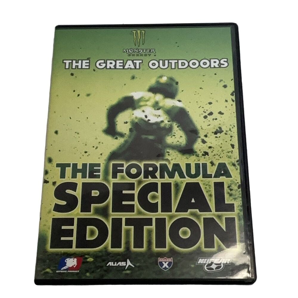 Nuf-Eir The Formula Great Outdoors Special Edition DVD Monster Energy 2007